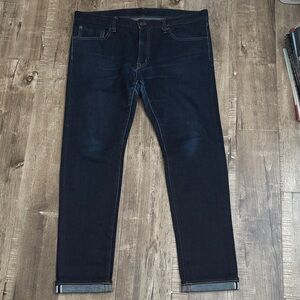 Uniqlo Kaihara Fabric Skinny Tapered Selvedge Denim Jeans